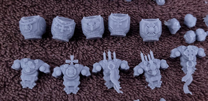 Knights Templar Sergeants (5-Unit Set) by Atlan Forge