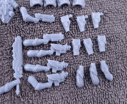 Knights Angelic Bikers (3-Unit Set) by Atlan Forge
