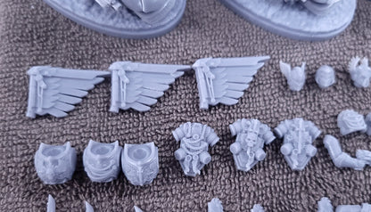Knights Angelic Bikers (3-Unit Set) by Atlan Forge