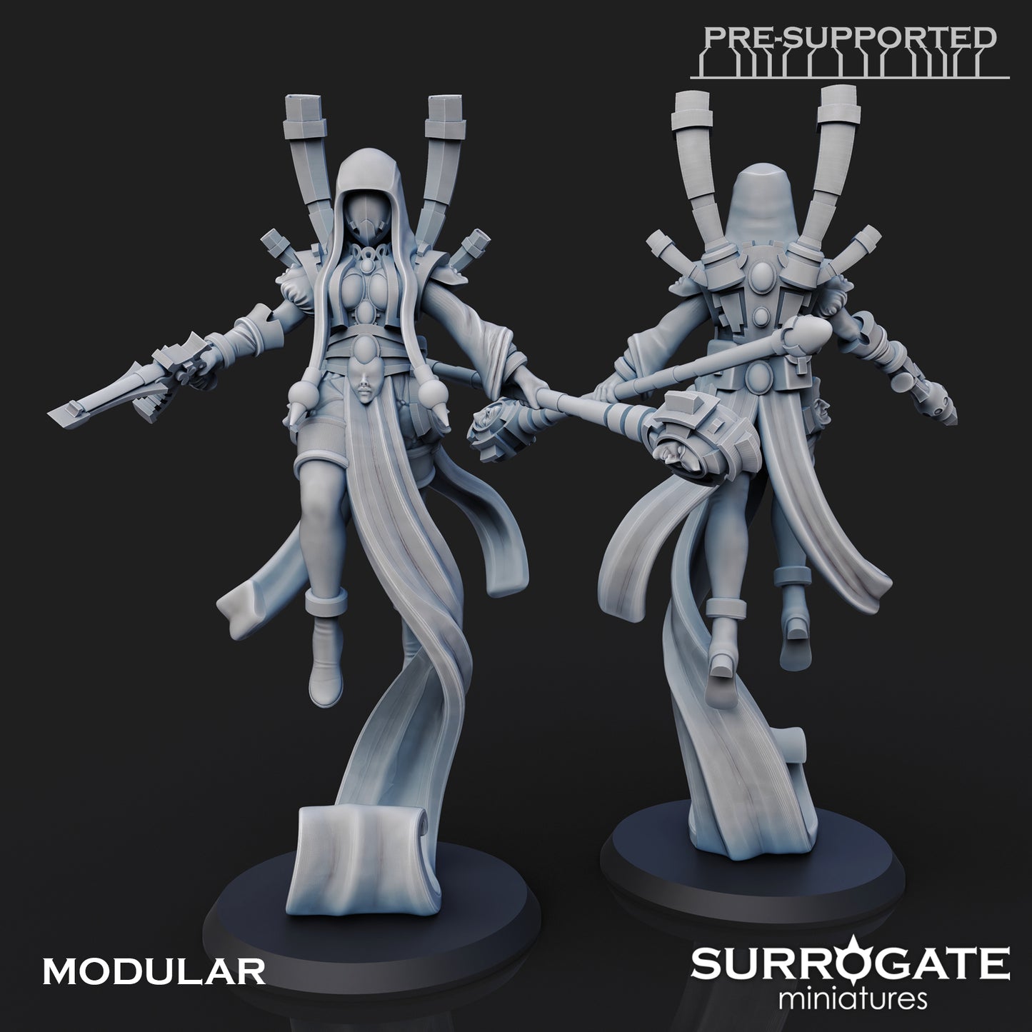 Void Jester Sibyl by Surrogate Miniatures