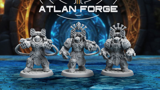 Asgardian Aegis Elite (3-Unit Set) by Atlan Forge