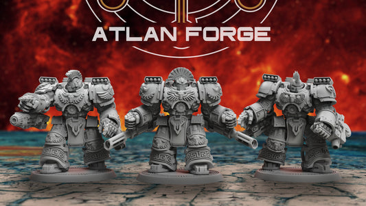 Minoan Warhulks (3-Unit Set) by Atlan Forge