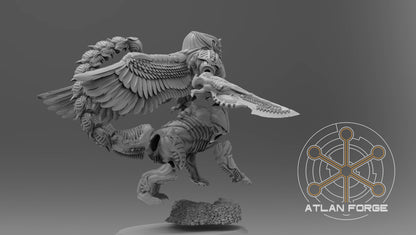 Aegyptian Battle Sphinx by Atlan Forge