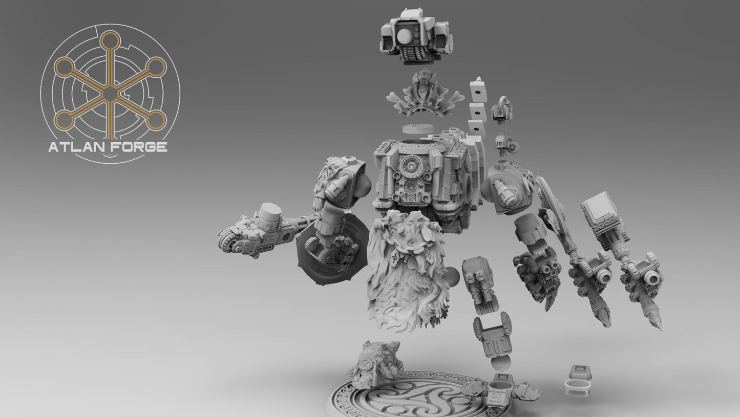 Asgardian Arktos Dreadnought (3 Scaled Options) by Atlan Forge