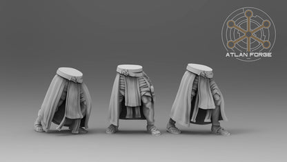 Aegyptian Cultists (10-Unit Set) by Atlan Forge