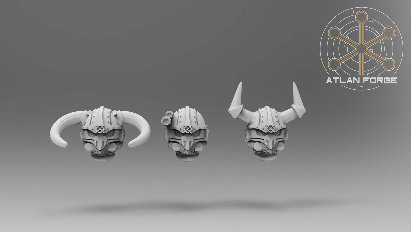 Asgardian Heads by Atlan Forge