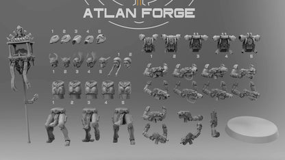 Asgardian Sisters of Skadi (10-Unit Set) by Atlan Forge