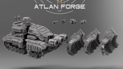 Glyptodon Siege Tank by Atlan Forge