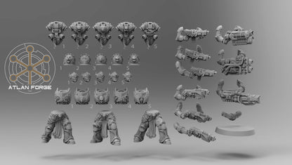 Angelic Ranged Veterans (5-Unit Set) by Atlan Forge