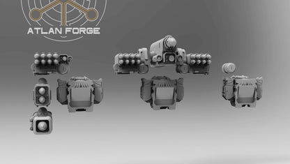 Minoan Astraponites (5-Unit Set) by Atlan Forge