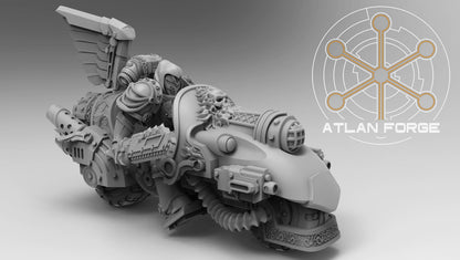 Knights Angelic Bikers (3-Unit Set) by Atlan Forge