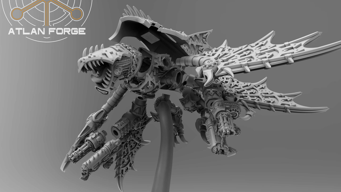 Demonic Cyberdrake by Atlan Forge