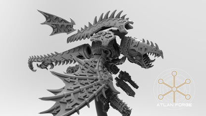 Demonic Cyberdrake by Atlan Forge