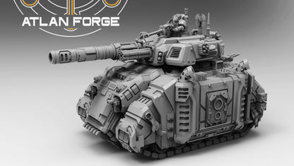 Deinotherium Tank (Tracked OR Hover- All Weapons Options Included) by Atlan Forge