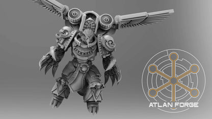 Scions of Aten (5-Unit Set- Winged or Wingless Options) by Atlan Forge