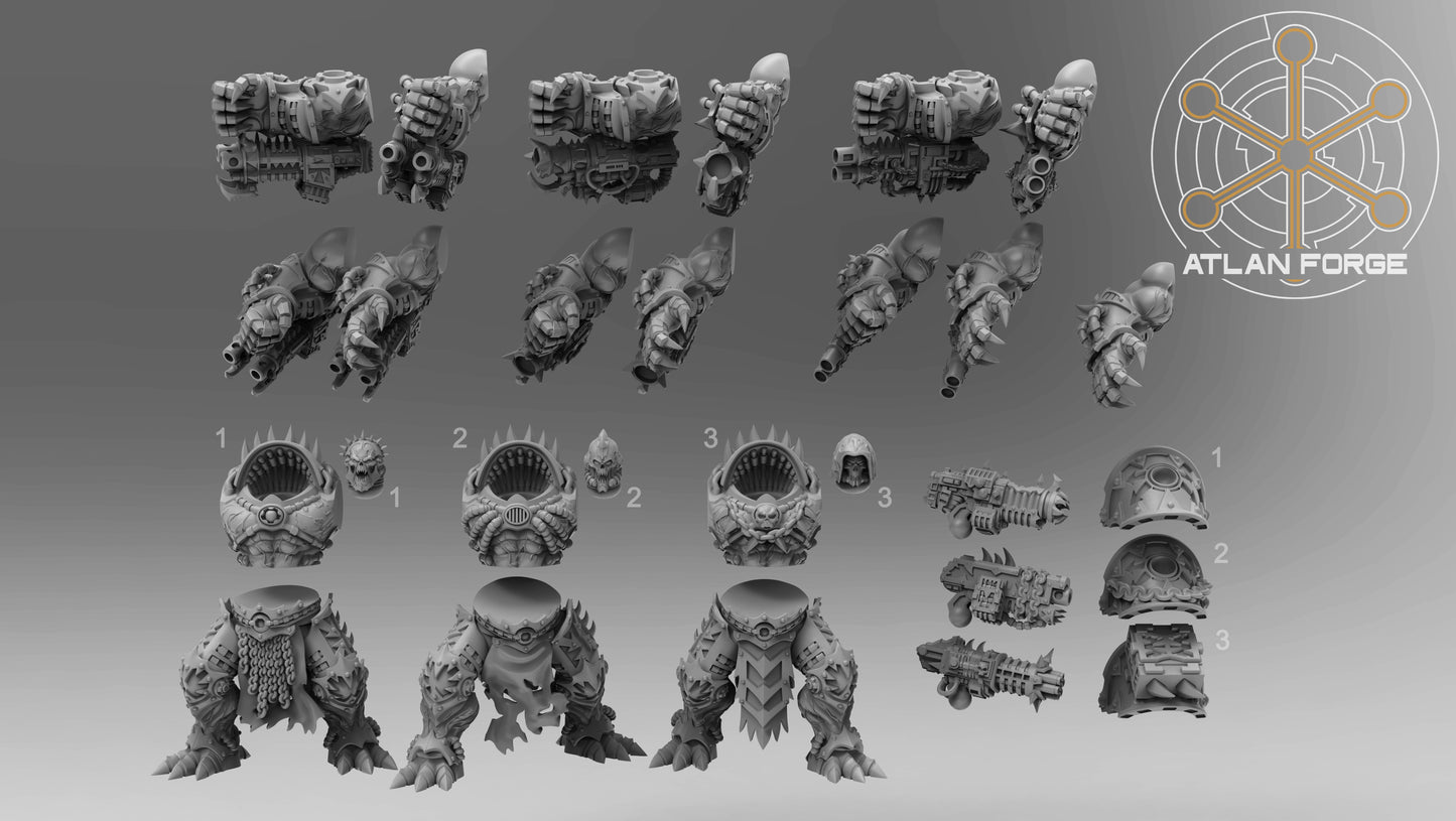 Hades Warbrutes (3-Unit Set) by Atlan Forge
