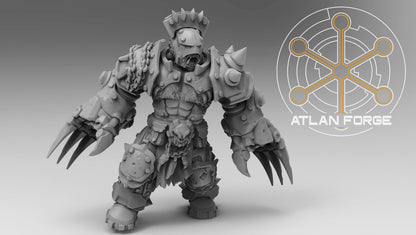 Grokk Warborn (5-Unit Set) by Atlan Forge