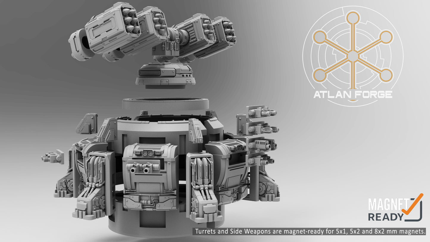 Assault Bastion (All Weapons Included) by Atlan Forge