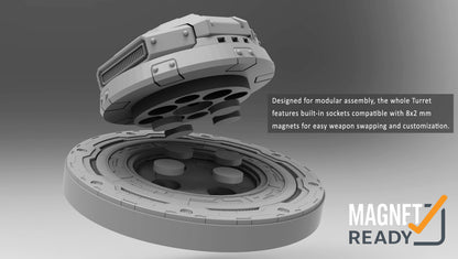 Assault Bastion (All Weapons Included) by Atlan Forge
