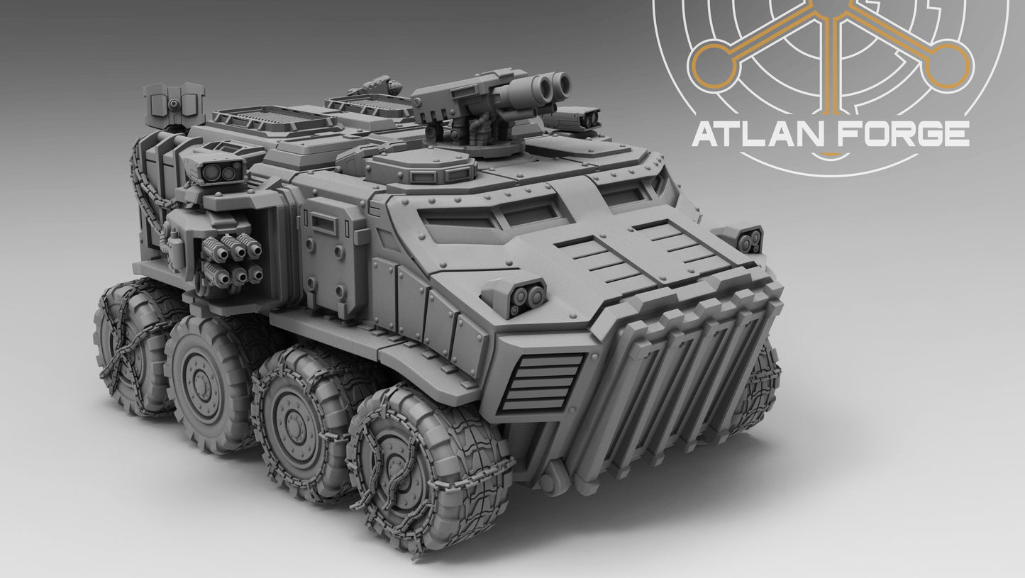 Vanguard Assault Carrier (All Weapons Included- Tracked and Wheel Options) by Atlan Forge