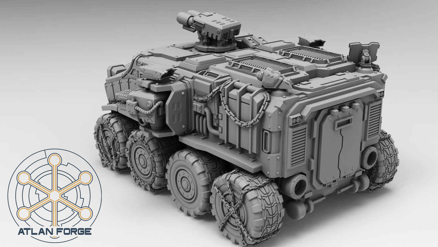 Vanguard Assault Carrier (All Weapons Included- Tracked and Wheel Options) by Atlan Forge