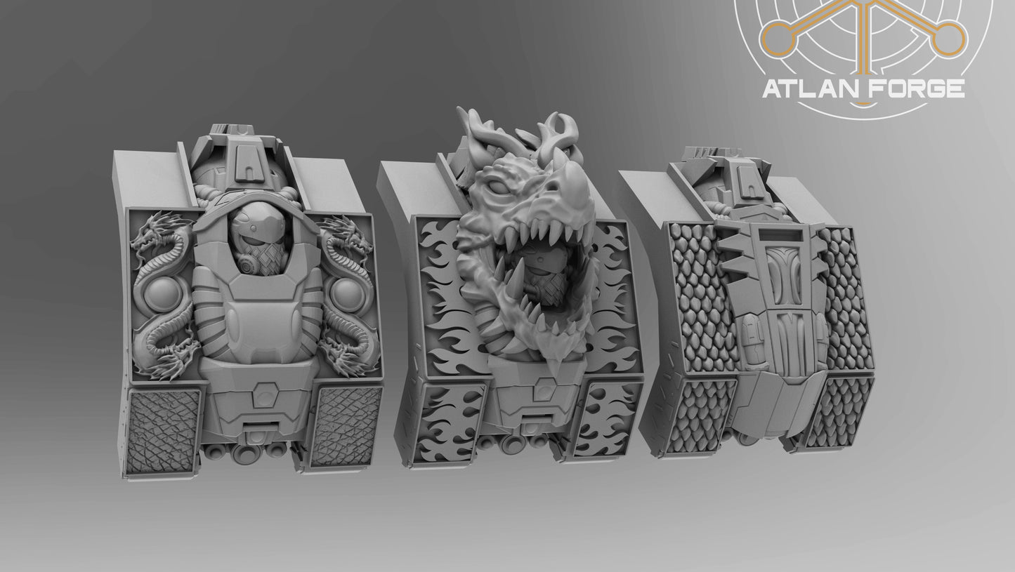 Dragon Dreadnought (3 Scaled Options) by Atlan Forge