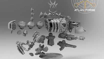 Dragon Dreadnought (3 Scaled Options) by Atlan Forge