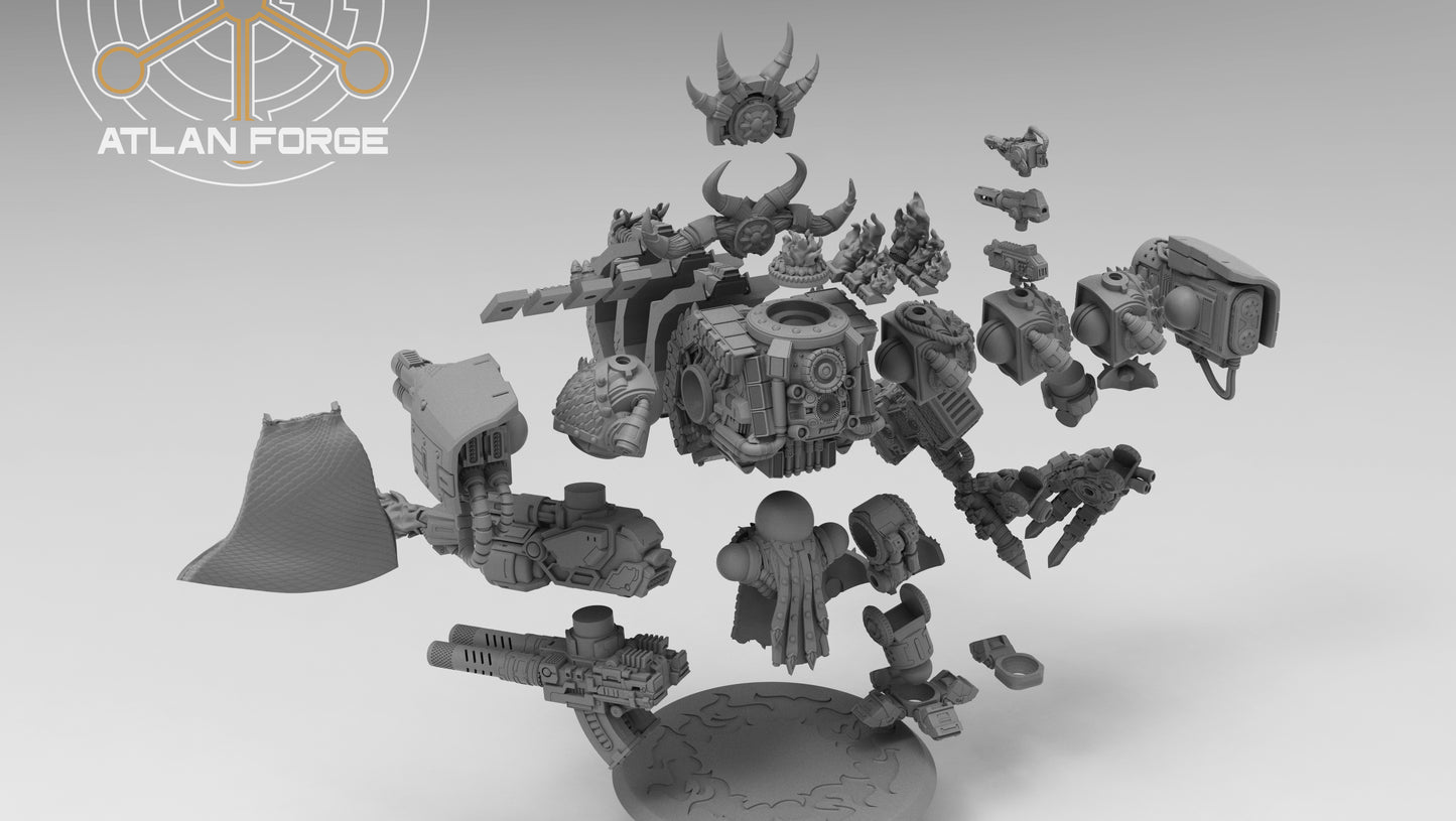 Dragon Dreadnought (3 Scaled Options) by Atlan Forge
