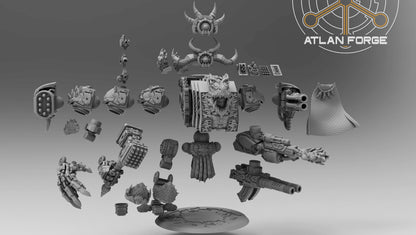 Dragon Dreadnought (3 Scaled Options) by Atlan Forge
