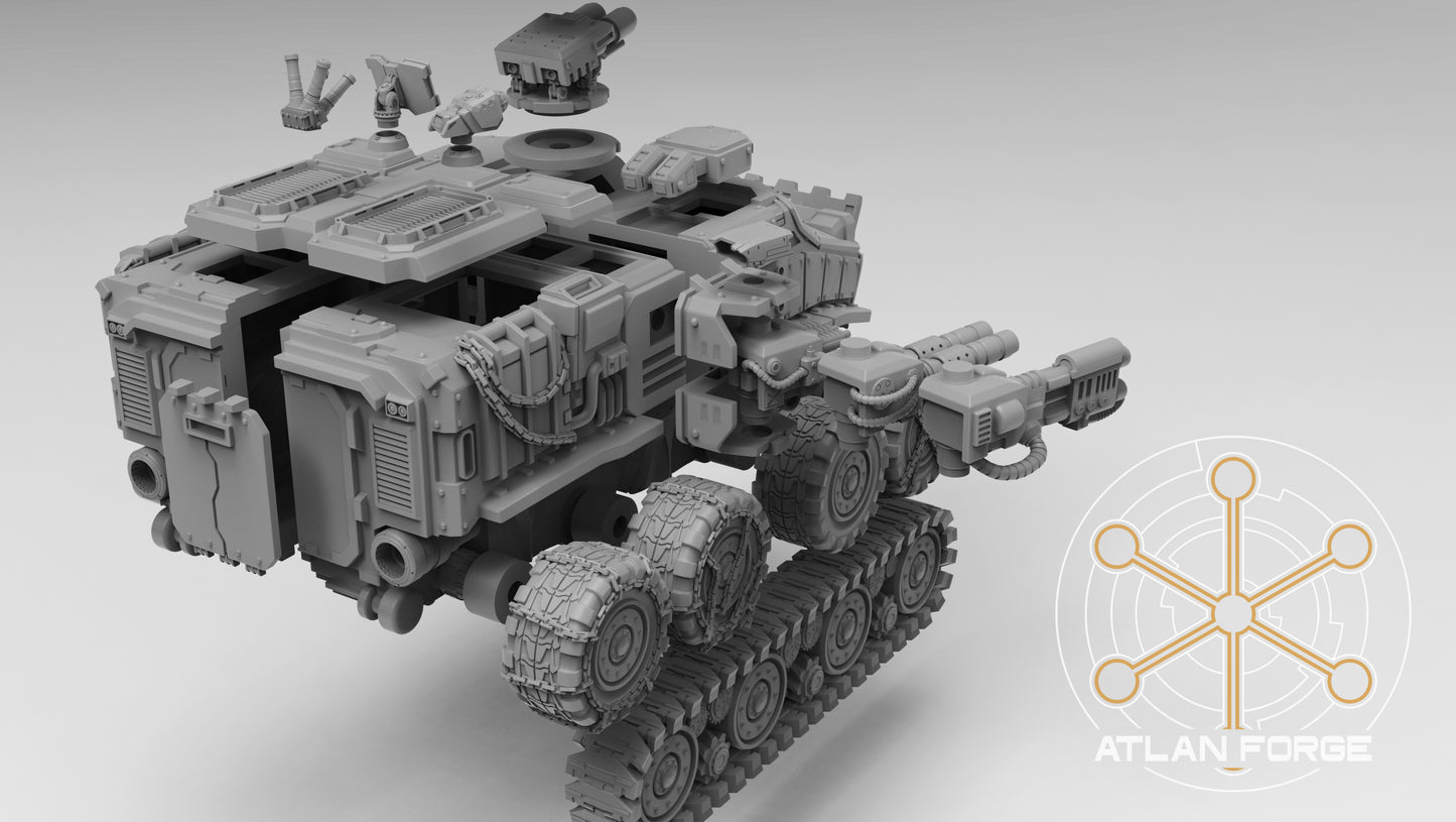 Vanguard Assault Carrier (All Weapons Included- Tracked and Wheel Options) by Atlan Forge