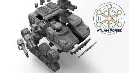Vanguard Assault Carrier (All Weapons Included- Tracked and Wheel Options) by Atlan Forge