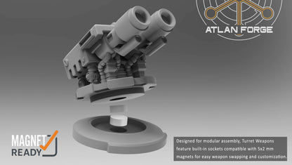 Vanguard Assault Carrier (All Weapons Included- Tracked and Wheel Options) by Atlan Forge