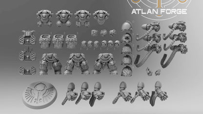 Angelic Aegis Elite (3-Unit Set) by Atlan Forge