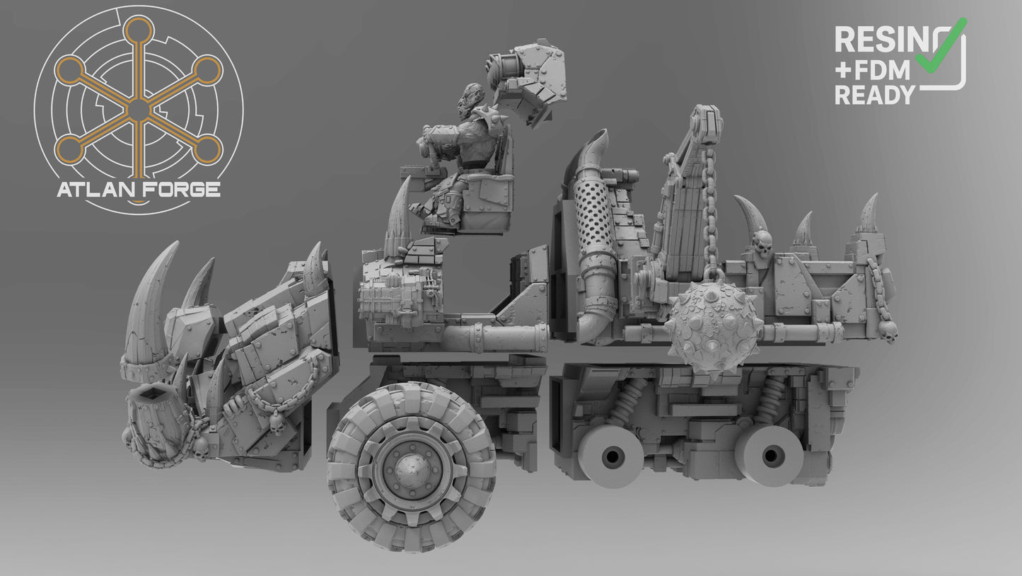 Grokk Tuskhauler- Orks by Atlan Forge