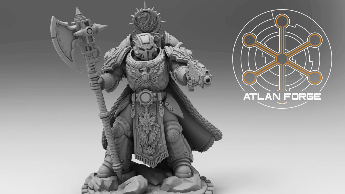 Canadian Space Knight by Atlan Forge