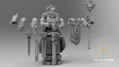 Atlan Statues (3-Unit or Single Unit) by Atlan Forge