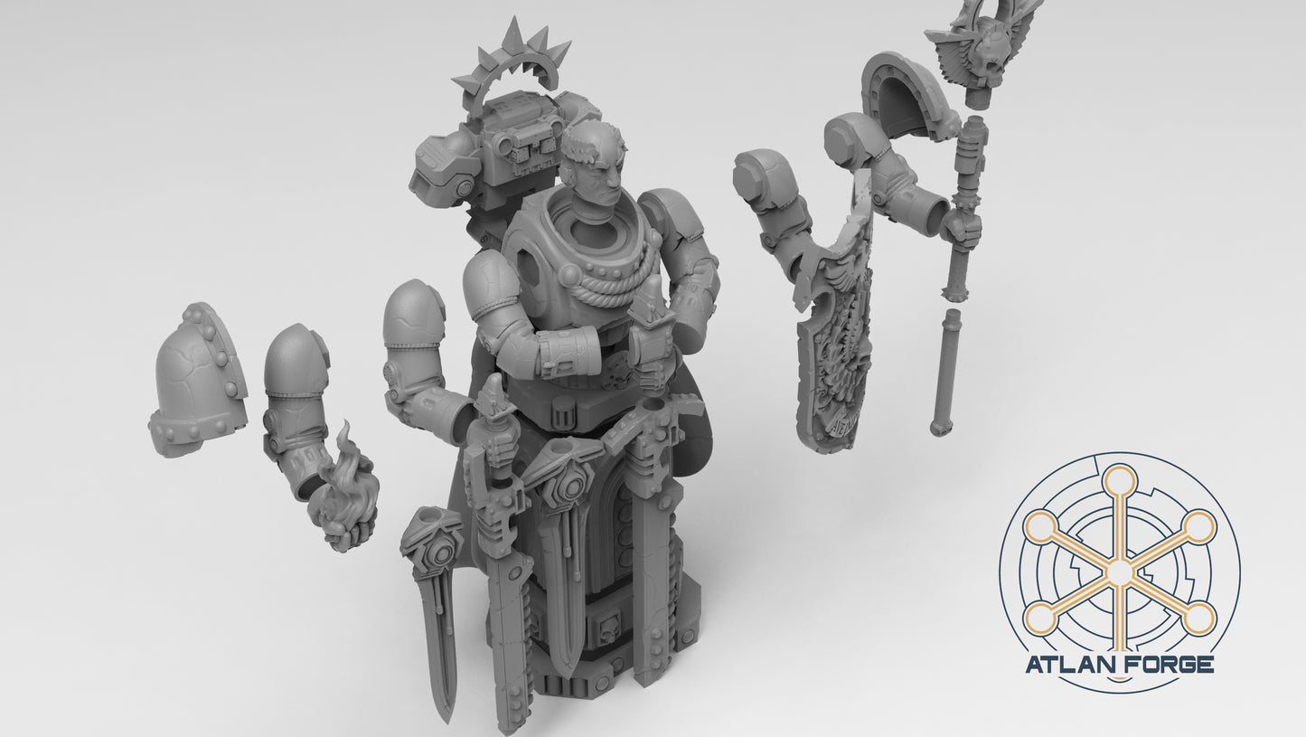 Atlan Statues (3-Unit or Single Unit) by Atlan Forge