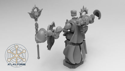 Atlan Statues (3-Unit or Single Unit) by Atlan Forge