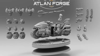 Wai Toa Bikers (3-Unit Set) by Atlan Forge