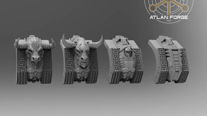 Minoan Knossian Dreadnought (3 Scaled Options) by Atlan Forge