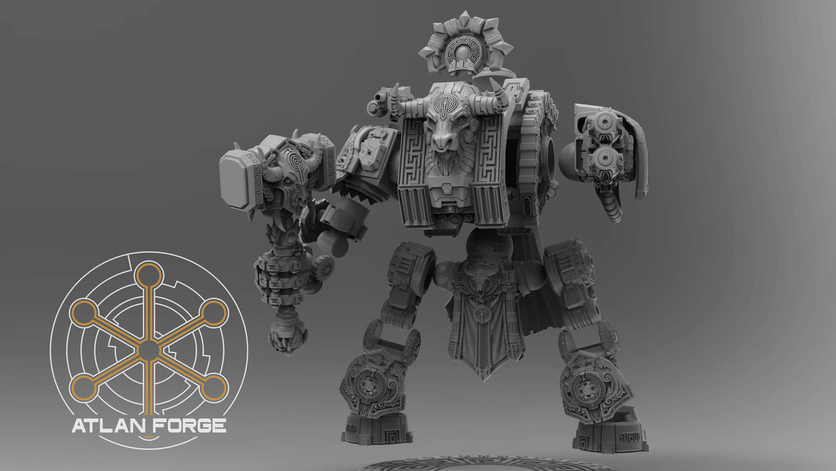 Minoan Knossian Dreadnought (3 Scaled Options) by Atlan Forge