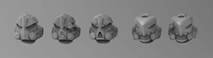 Wai Toa Heads (Sets) by Atlan Forge