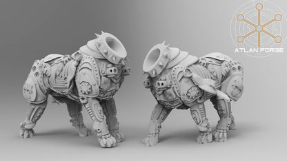 Dogs of War (4-Unit Set) by Atlan Forge