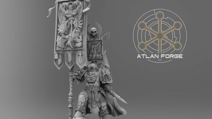 Angelic War Banners and Standard Bearer by Atlan Forge