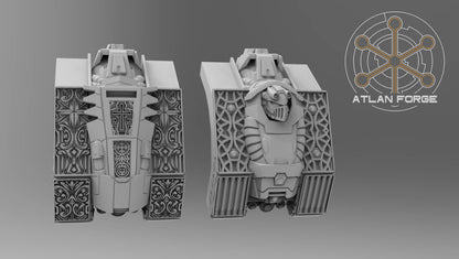 Templar Crusader Dreadnought (3 Scaled Options) by Atlan Forge