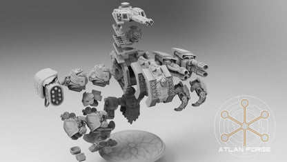 Templar Crusader Dreadnought (3 Scaled Options) by Atlan Forge