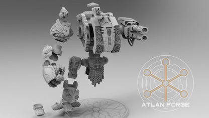 Templar Crusader Dreadnought (3 Scaled Options) by Atlan Forge