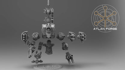 Wai Toa Ancestors Dreadnought (3 Scaled Options) by Atlan Forge