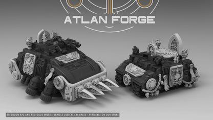 Templar Vehicle Ornaments by Atlan Forge