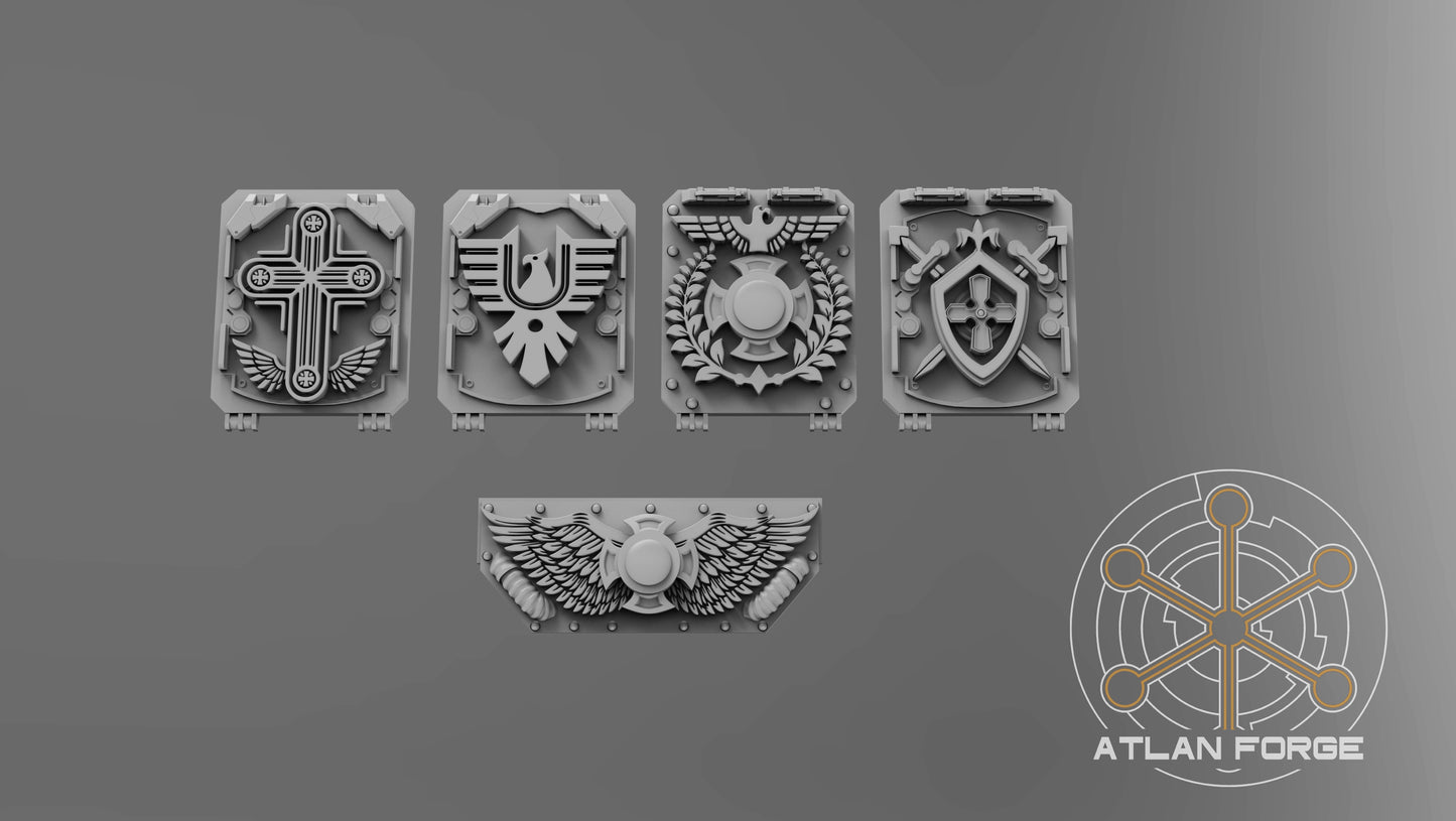 Templar Vehicle Ornaments by Atlan Forge